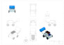 design your product in solidworks, fusion 360 and onshape